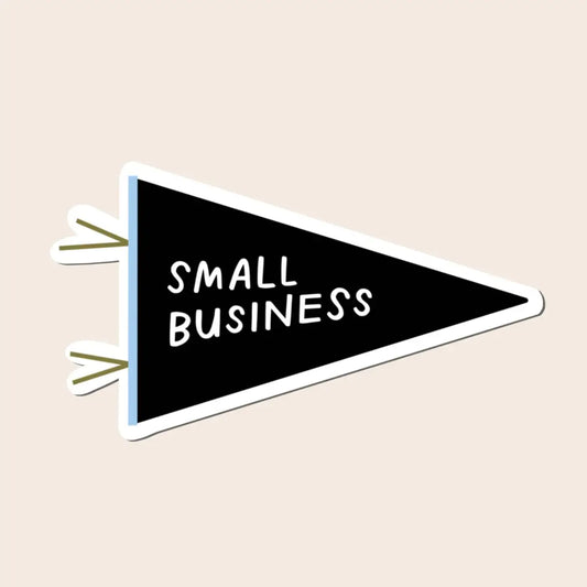 Small Business Vinyl Sticker - Just Follow Your Art