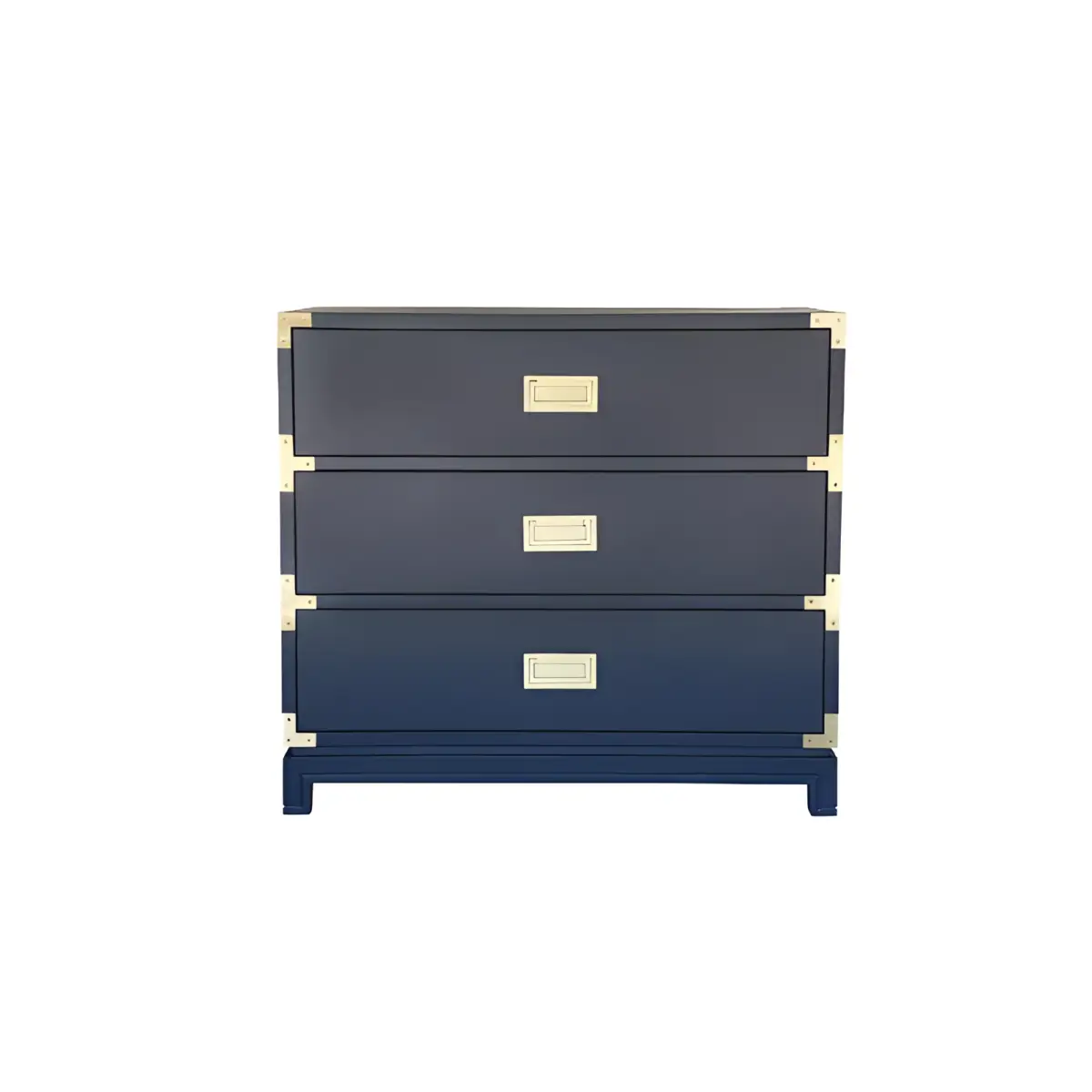Small Carlyle Campaign Dresser - Navy - Ave Home
