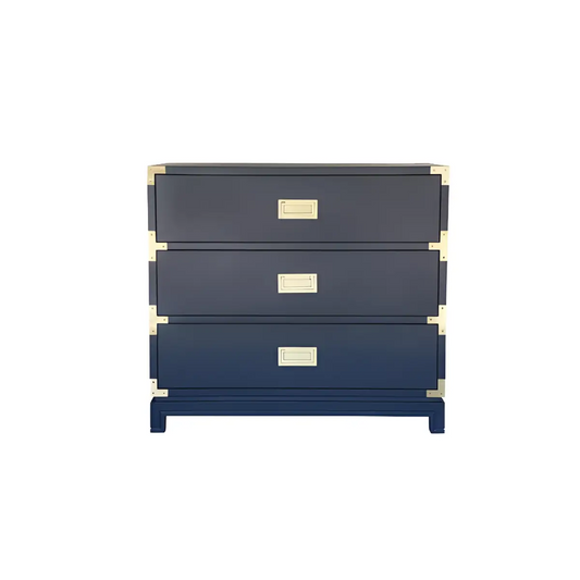 Small Carlyle Campaign Dresser - Navy - Ave Home