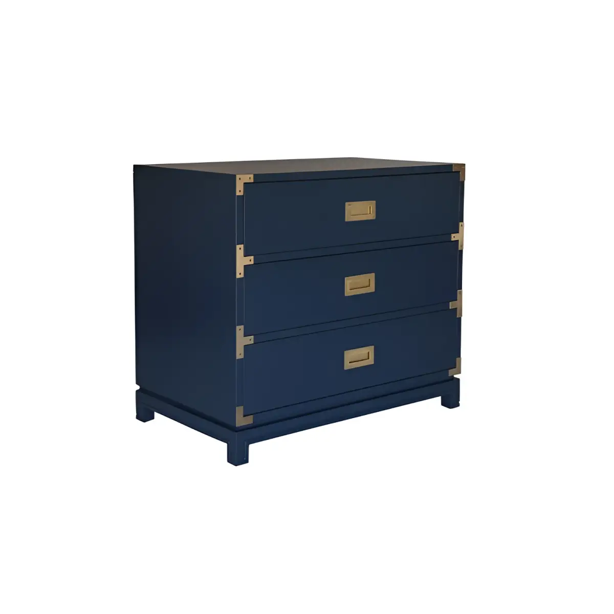 Small Carlyle Campaign Dresser - Navy - Ave Home
