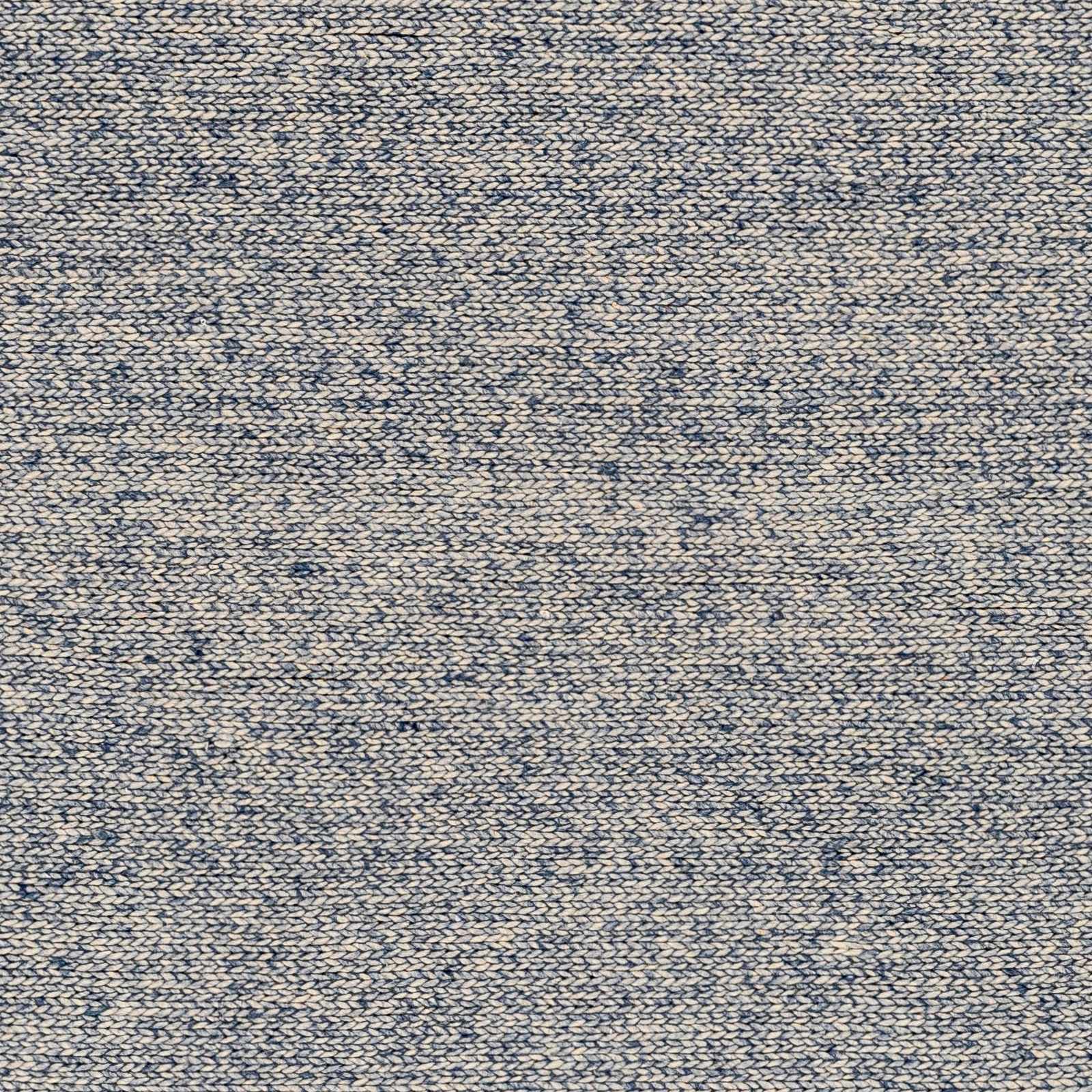 Light Blue Solid Wool Rug - Boutique Rugs