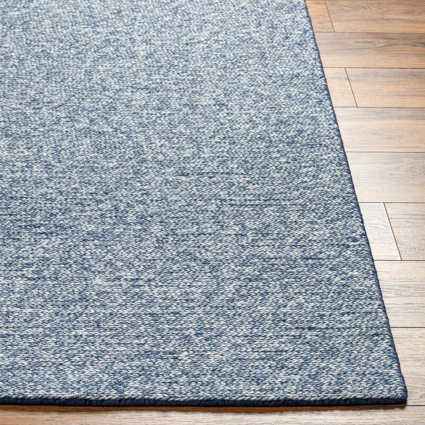 Blue Wool Area Rug - Boutique Rugs