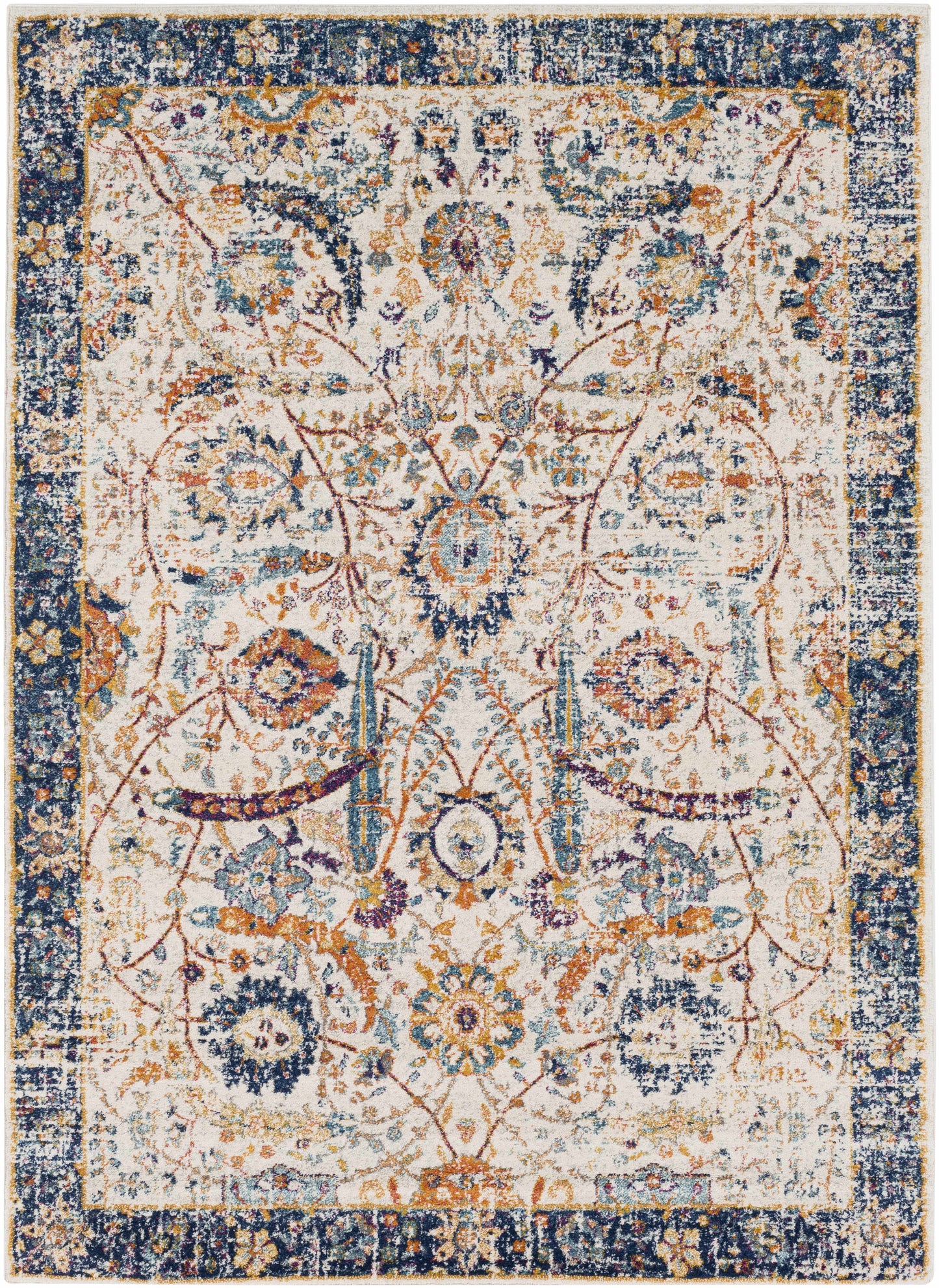 Smyrna Area Rug - 5’3’’ x 7’3’’ Rectangle - Boutique Rugs