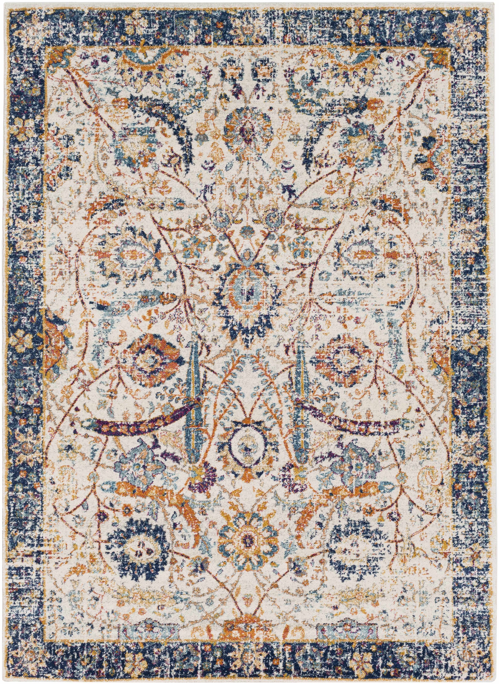 Smyrna Area Rug - 5’3’’ x 7’3’’ Rectangle - Boutique Rugs