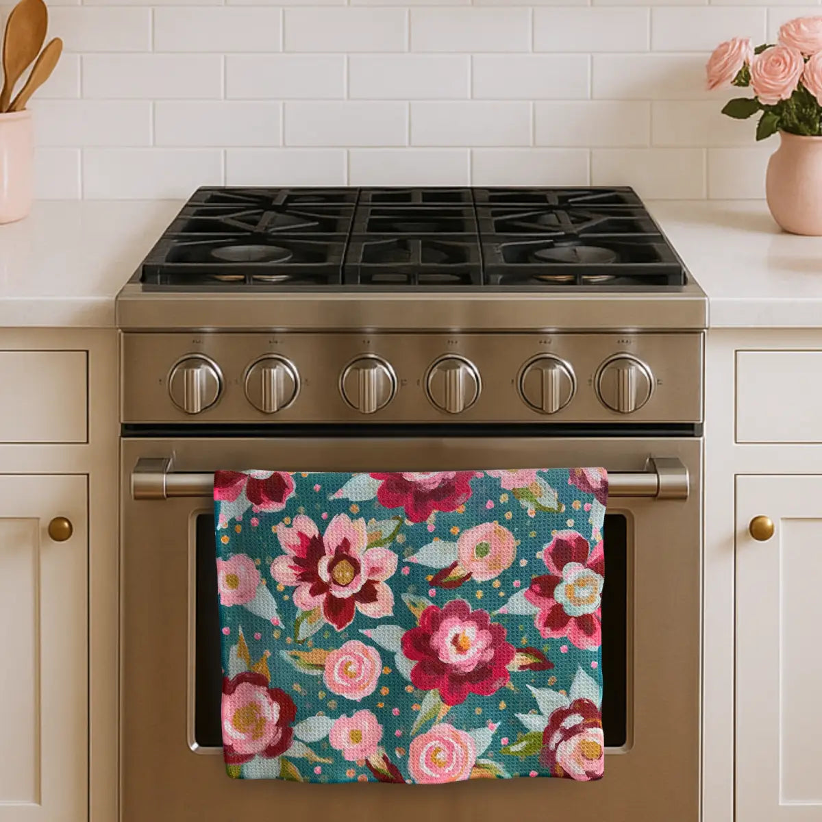 Kitchen Towel - Revolve Around - Funny Retro - Urban Smirk