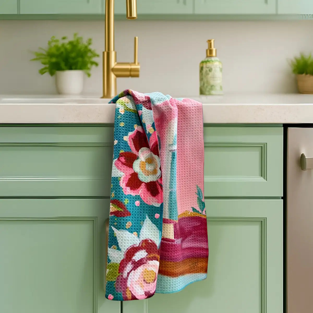 Kitchen Towel - Revolve Around - Funny Retro - Urban Smirk