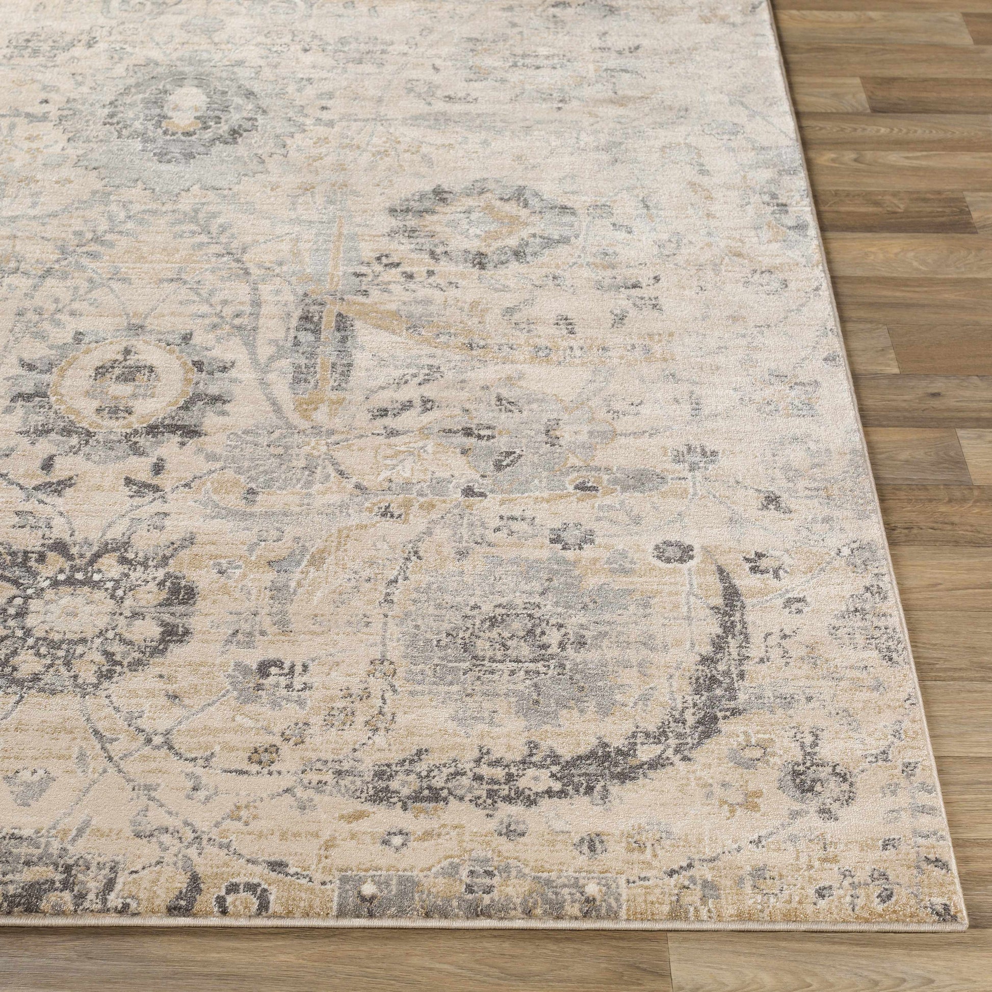 Georgiana Beige Area Rug - Boutique Rugs