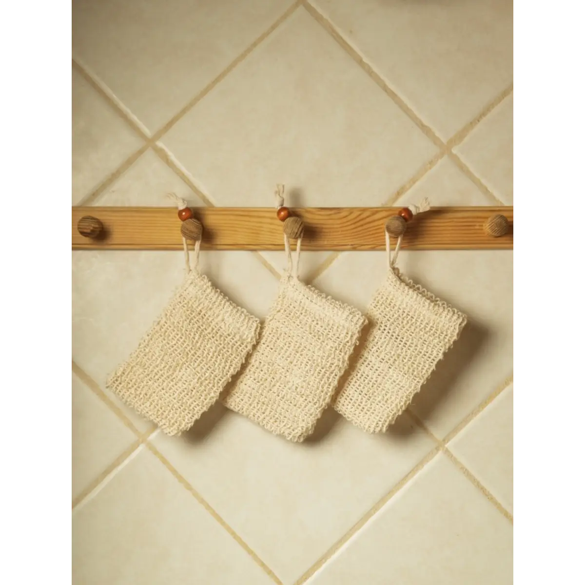 Soap Saver Bag - Compostable Sisal - Bamboo Switch