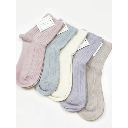 Soft Pastel Everyday Socks - Love and Repeat