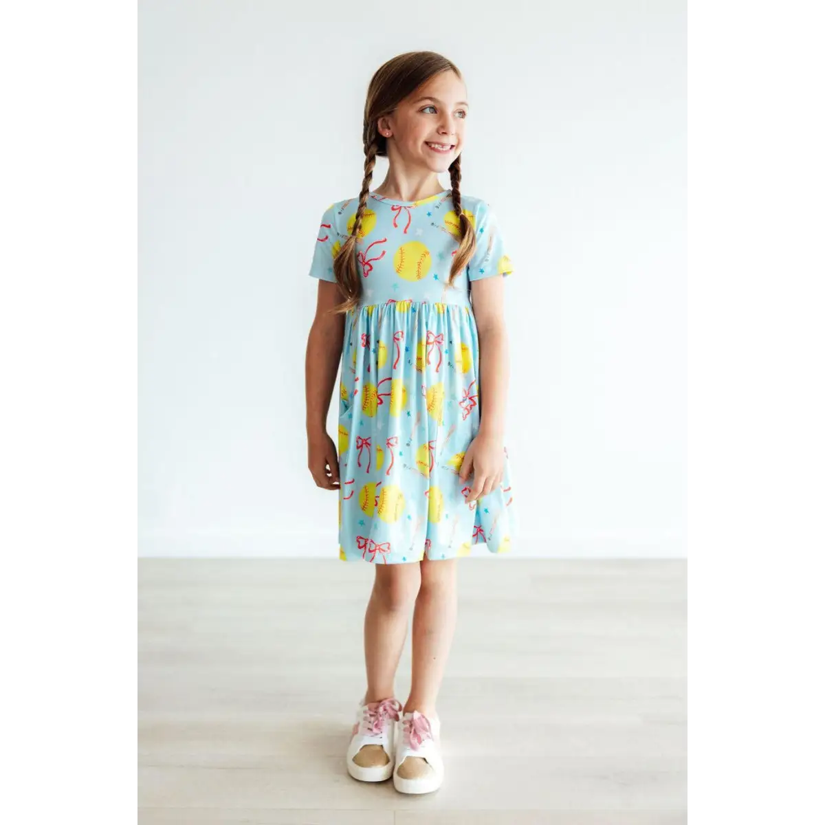 Softball Sweetie Baseball Twirl Dress - Mila & Rose ®