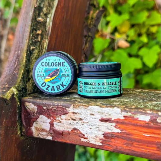 Solid Cologne - Ozark - Handmade with beeswax - Messner Bee Farm