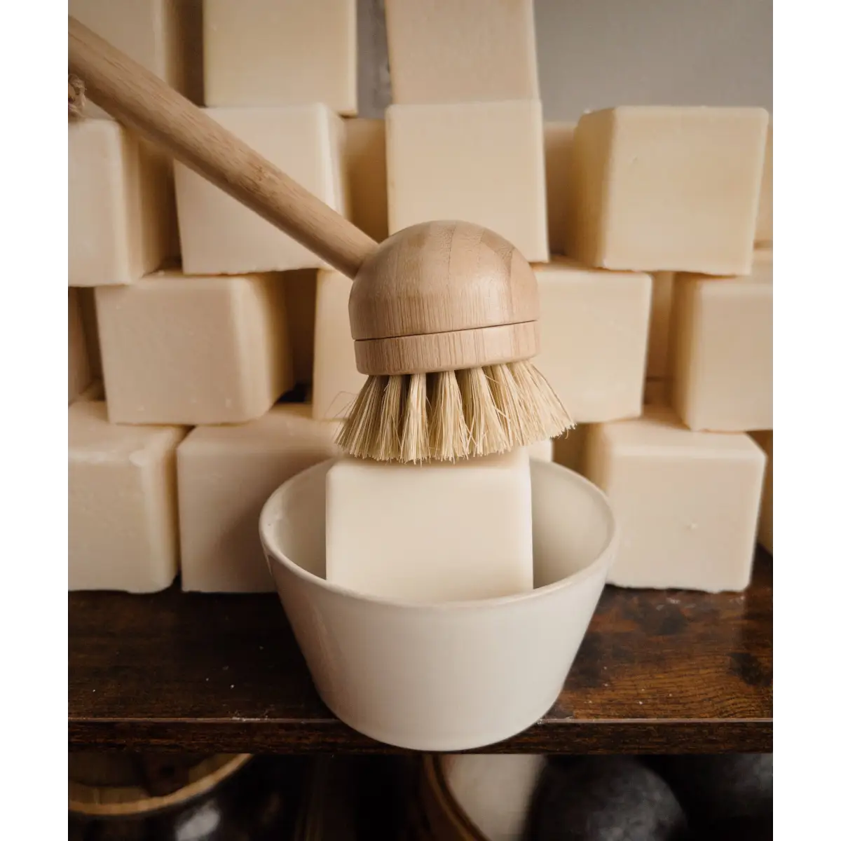 Solid Dish Soap Cube - Kitchen Soap Bar - The Ash House Soap Studio