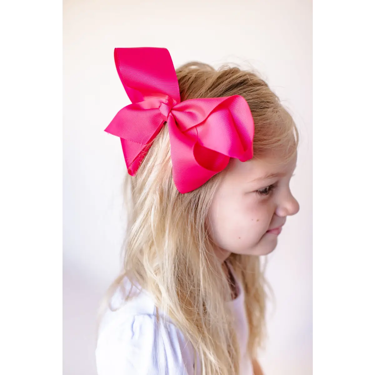 Solid Hair Bows - Berry Pink / 6’’ - ARB Blanks