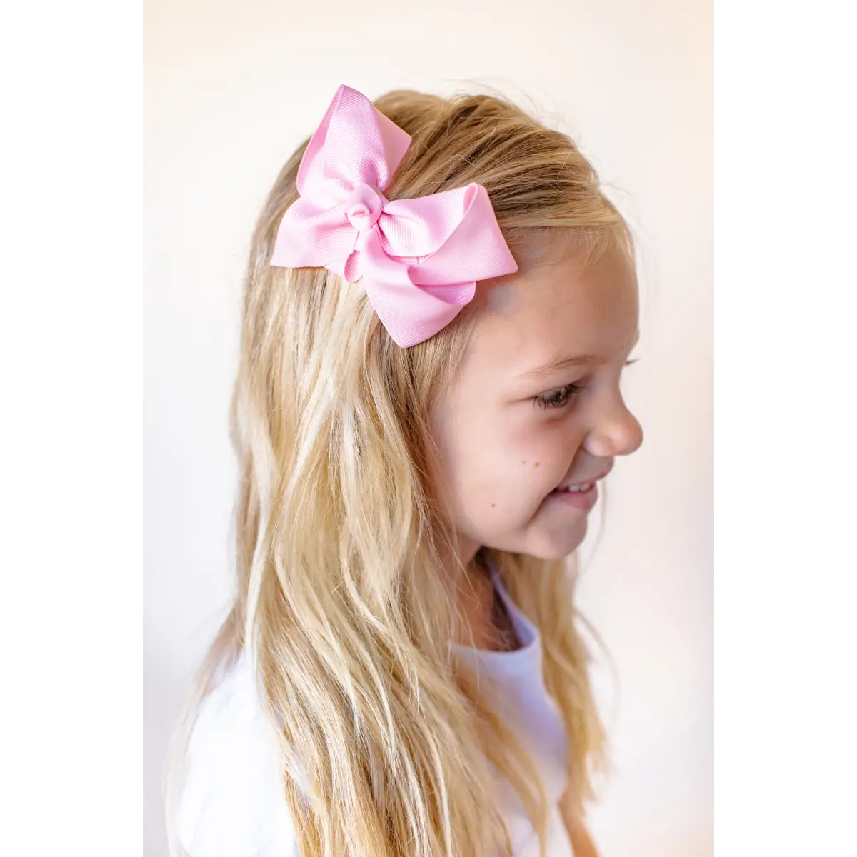 Solid Hair Bows - Blossom Pink / 4’’ - ARB Blanks