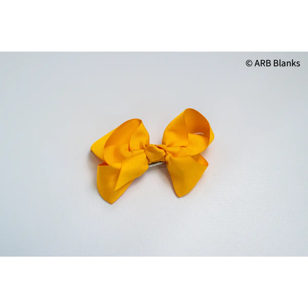 Solid Hair Bows - Gold (New!) / 4’’ - ARB Blanks