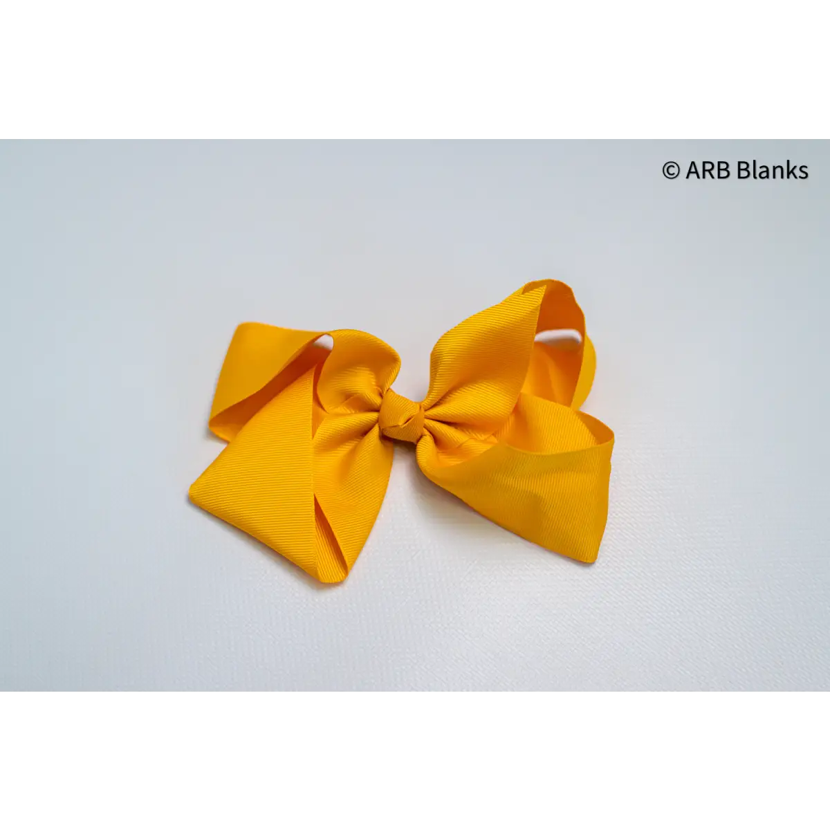 Solid Hair Bows - Gold (New!) / 6’’ - ARB Blanks