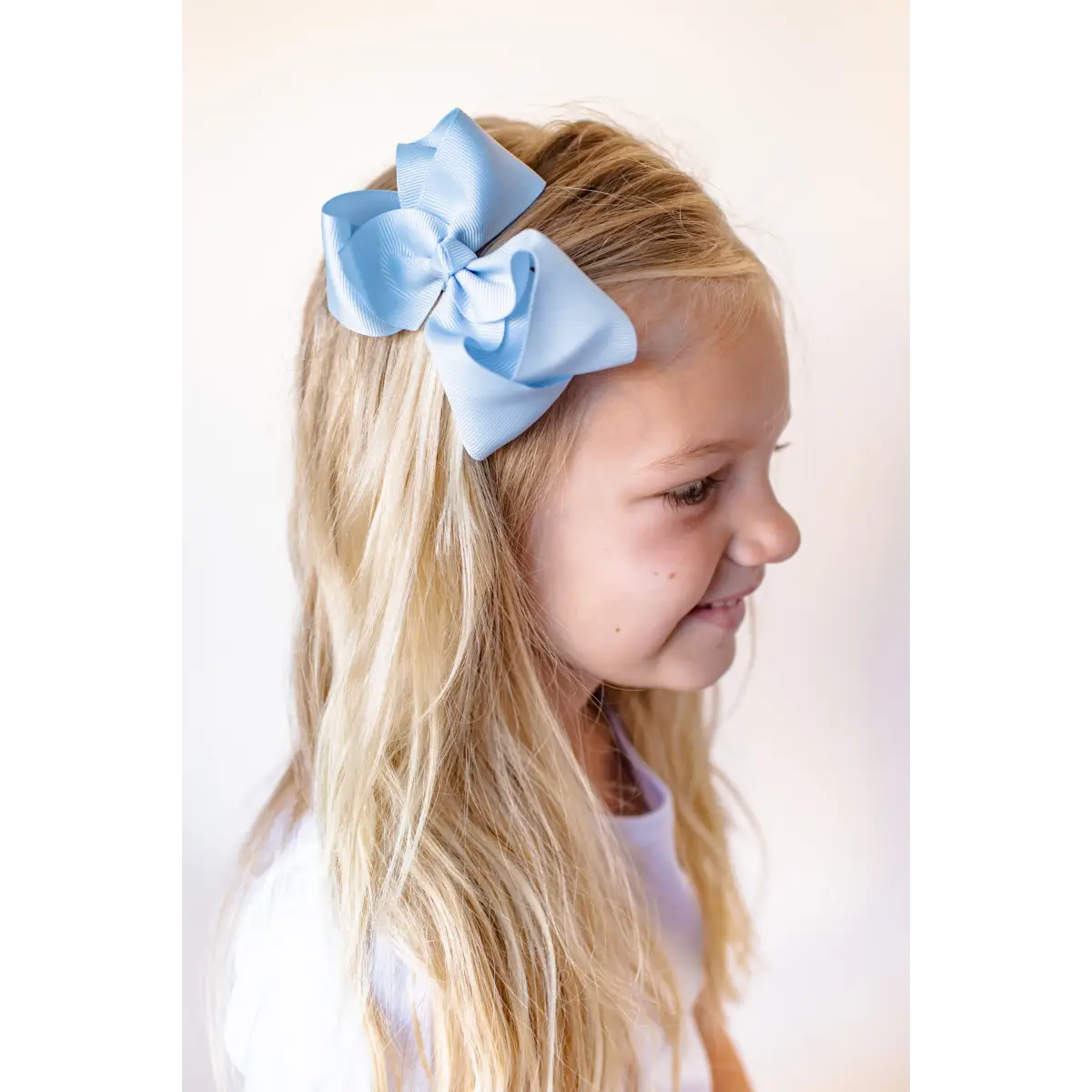 Solid Hair Bows - Light Blue / 4’’ - ARB Blanks