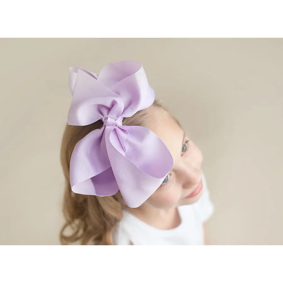 Solid Hair Bows - Lilac / 8’’ - ARB Blanks