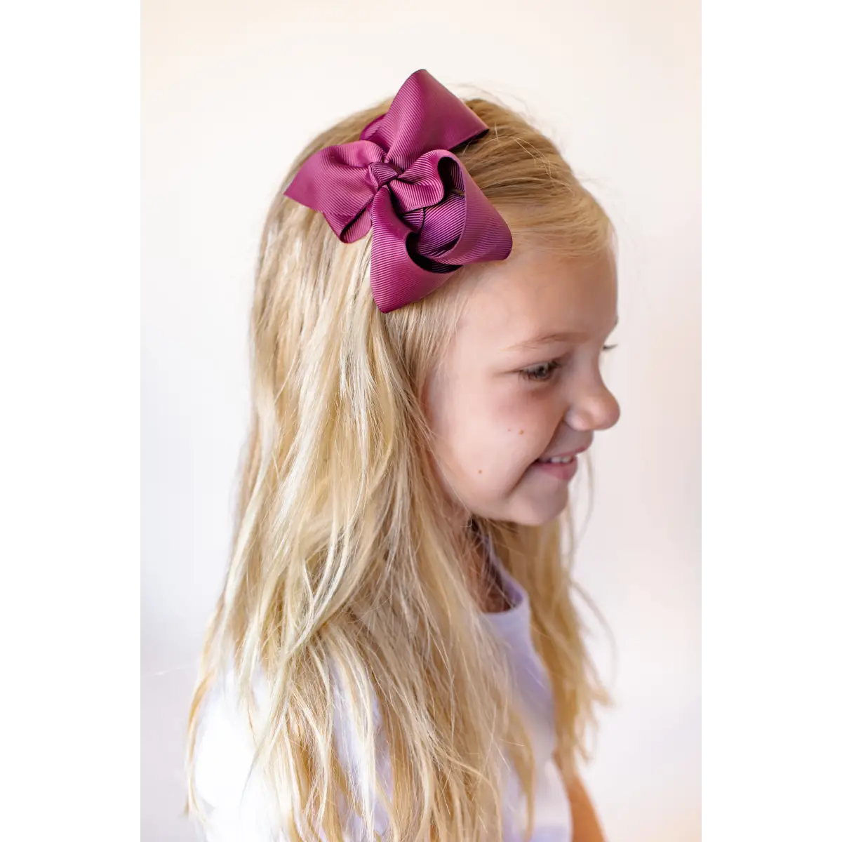 Solid Hair Bows - Maroon / 4’’ - ARB Blanks