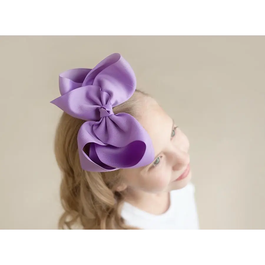 Solid Hair Bows - Paisley / 8’’ - ARB Blanks