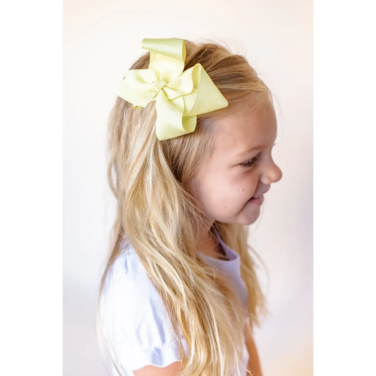Solid Hair Bows - Summer Yellow / 4’’ - ARB Blanks