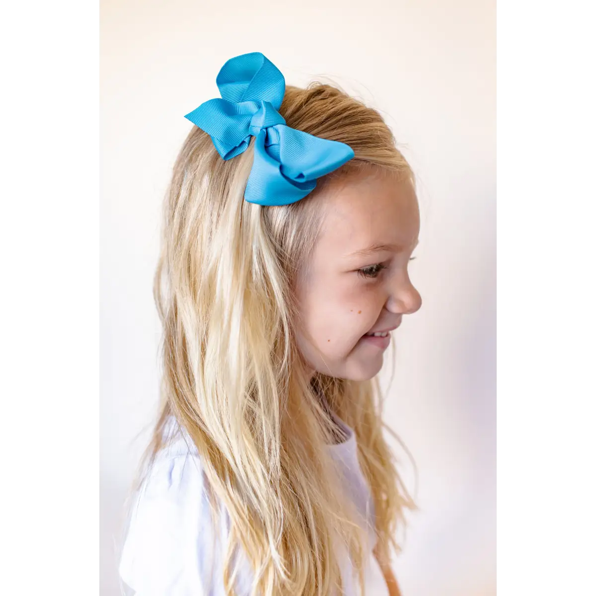 Solid Hair Bows - Teal / 4’’ - ARB Blanks