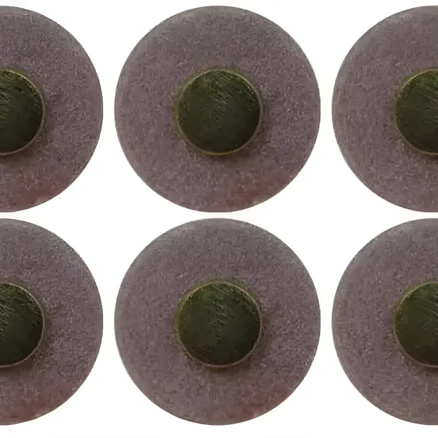 Solid Marble and Brass Knob Door Drawer Pulls - Blue/Gray or Pink (each) - Pink Salt - Plutus imports