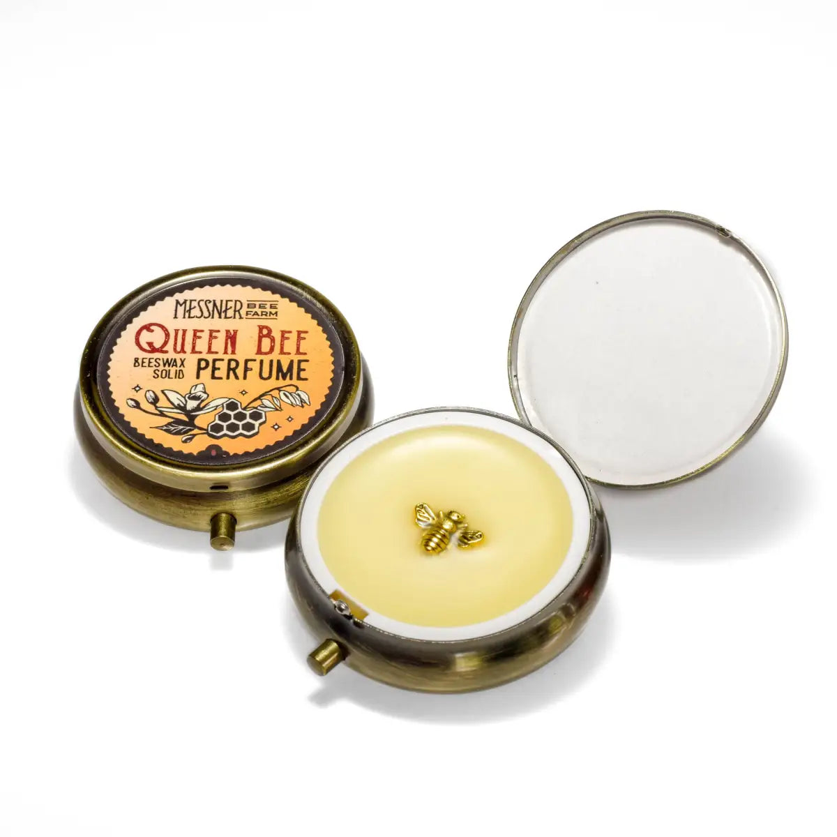 Solid Perfume - Queen Bee - Handmade with Beeswax - Messner Bee Farm
