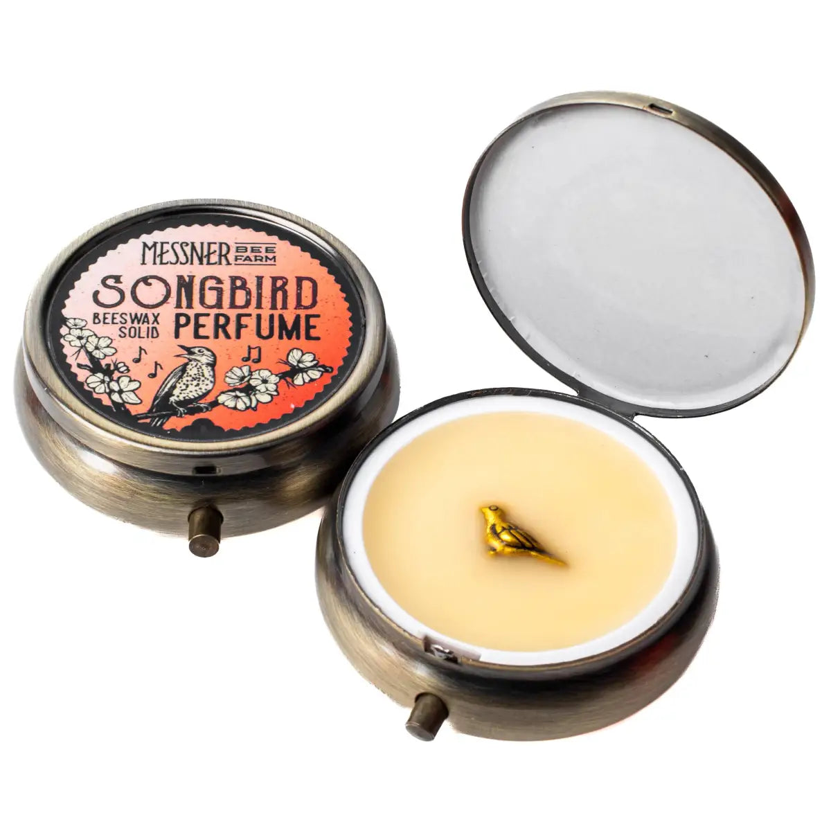 Solid Perfume - Songbird - Handmade with Beeswax - Messner Bee Farm