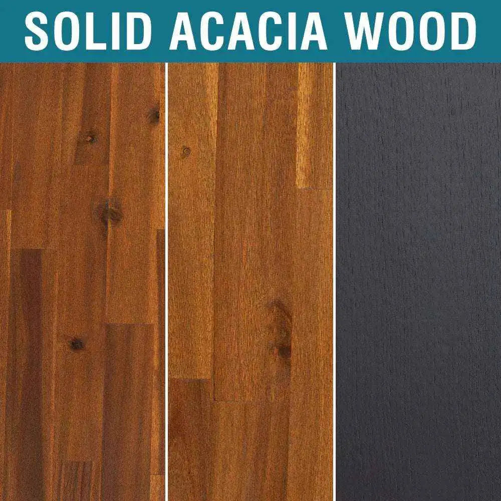 Solid Wood Bed Frame - Acacia Callisto Deluxe - Superior Comfort and Style - Megsu