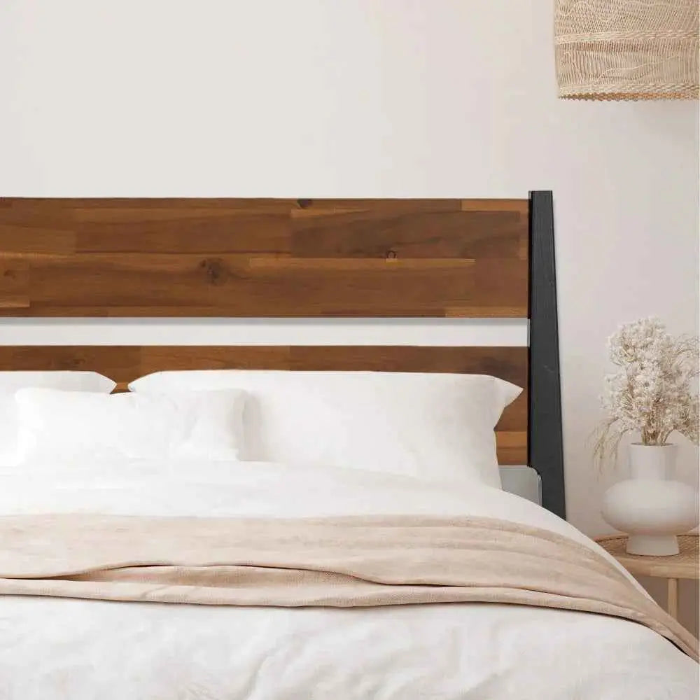 Solid Wood Bed Frame - Acacia Callisto Deluxe - Superior Comfort and Style - Megsu