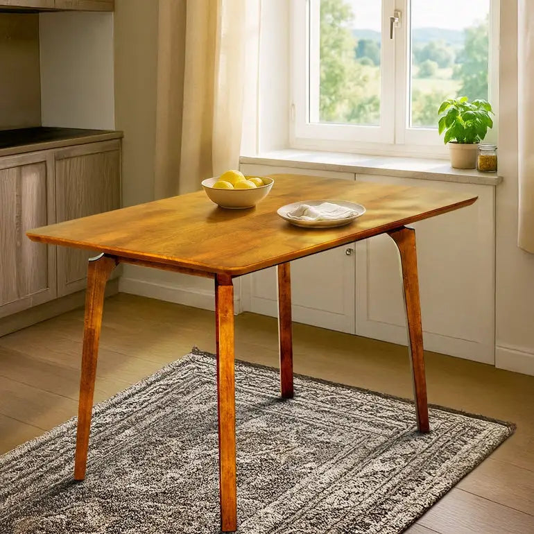 Solid Wood Dining Table - Acacia Verve 48’’ - Kitchen Table - Megsu