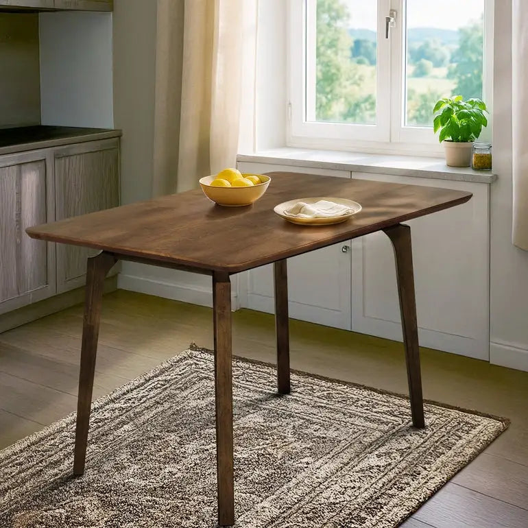 Solid Wood Dining Table - Acacia Verve 48’’ - Kitchen Table - Megsu