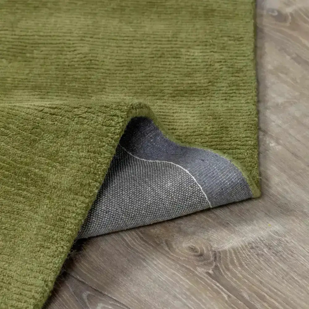 Solid Wool Sage Green Area Rug - Boutique Rugs