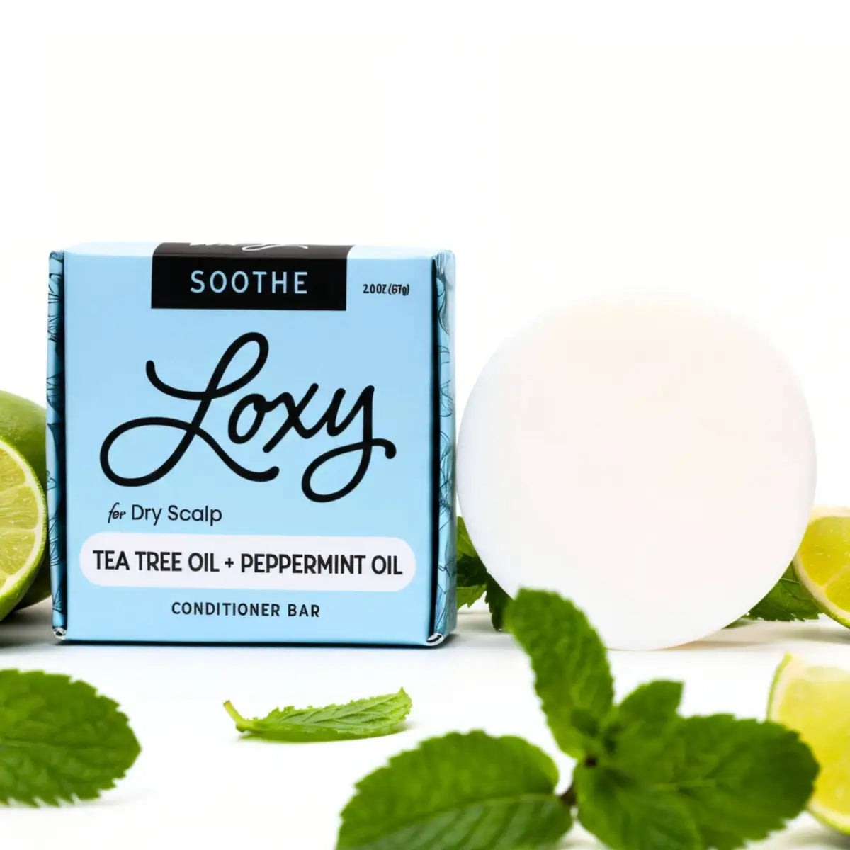 Conditioner Bar - SOOTHE for Dry Scalp with Tea Tree - Loxy