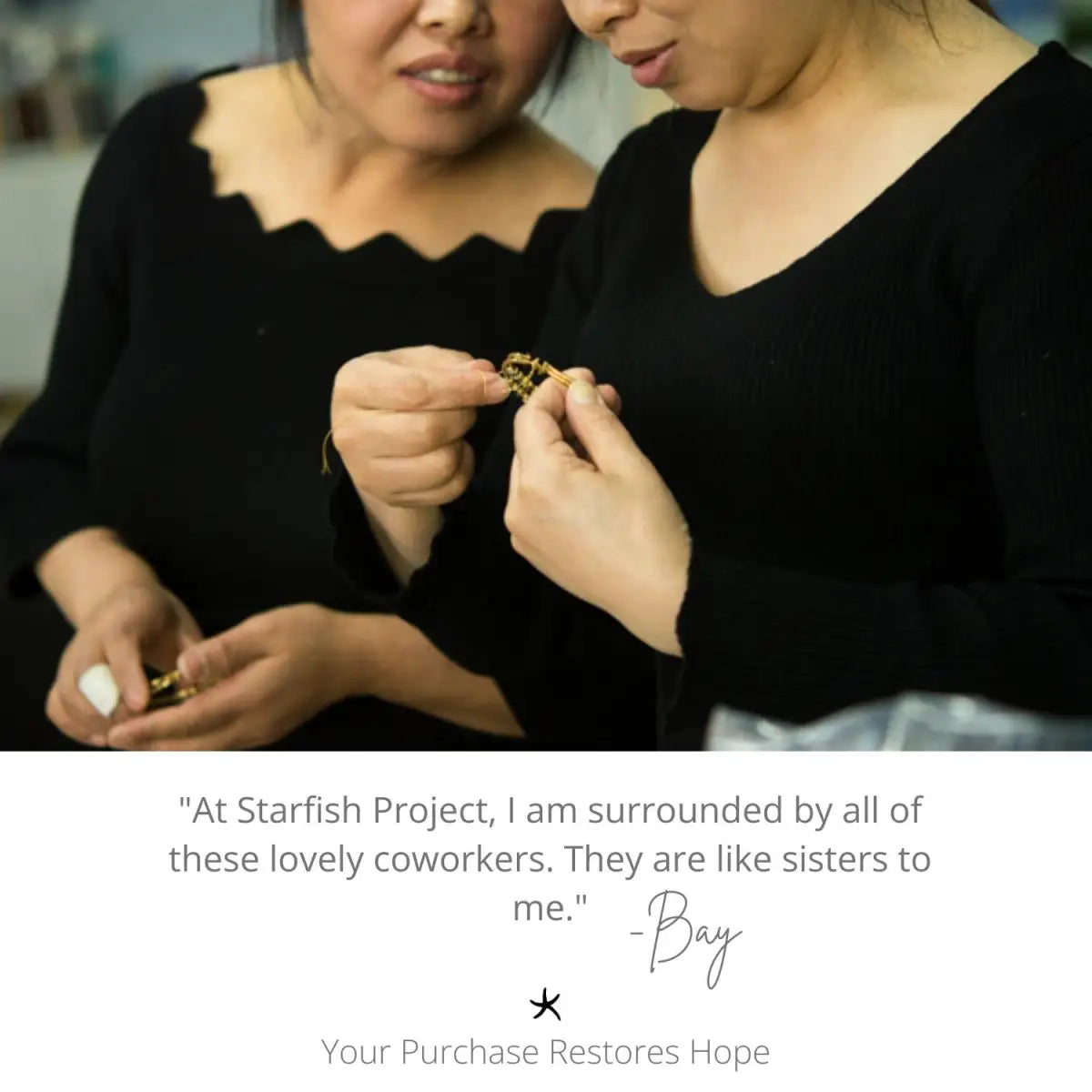 Spark Hope Stud Earrings - Starfish Project