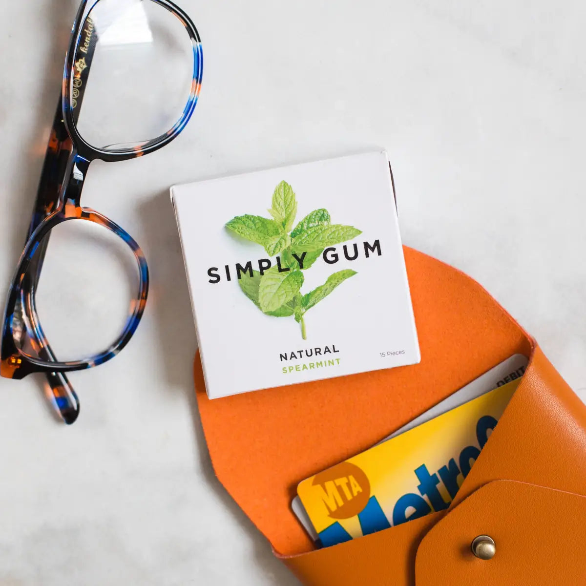 Simply Gum - Spearmint - All-Natural Chewing Gum - Simply Gum
