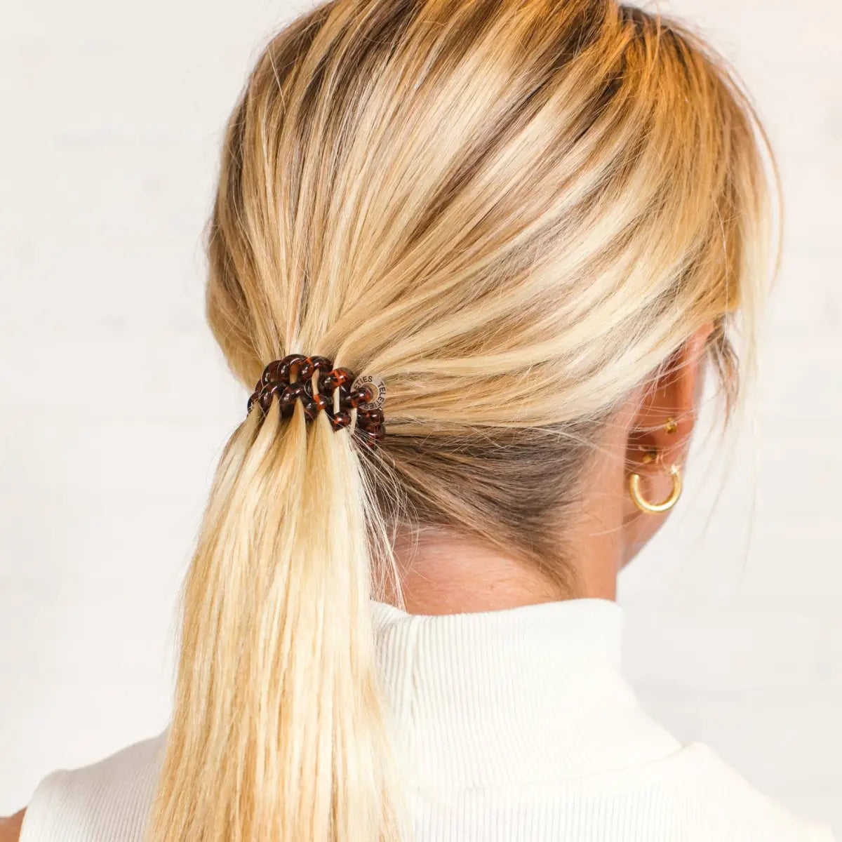 Spiral Hair Ties - Tortoise Hair Coils - Large - TELETIES