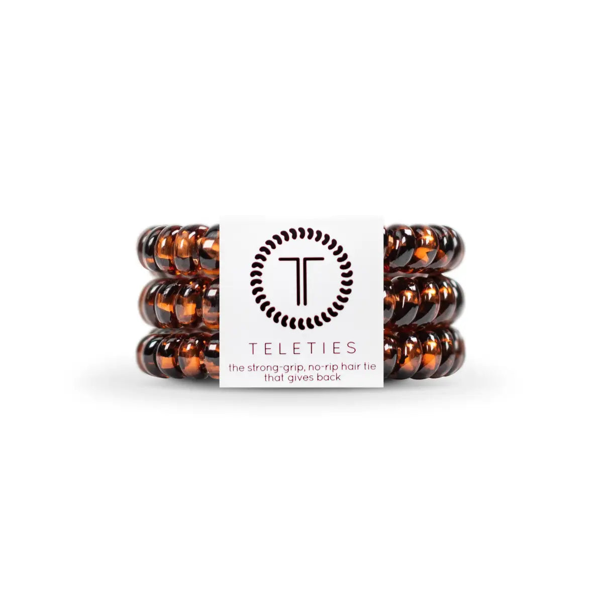 Spiral Hair Ties - Tortoise Hair Coils - Small - TELETIES