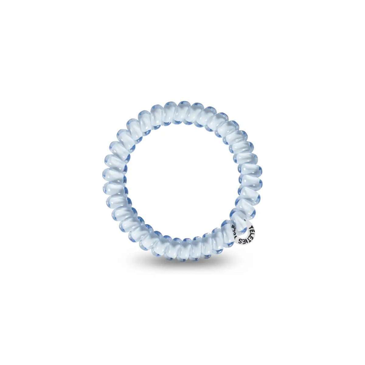 Spiral Hair Coils - Washed Denim Hair Ties - Small - TELETIES