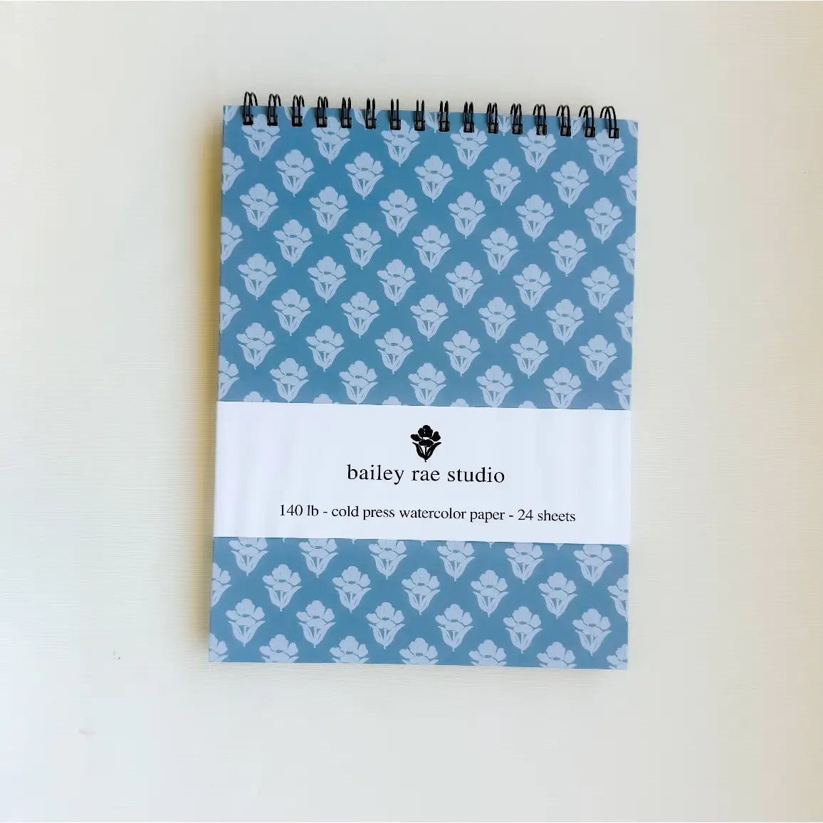 Watercolor Paper Spiral Pad - 6 x 8 - bailey rae studio