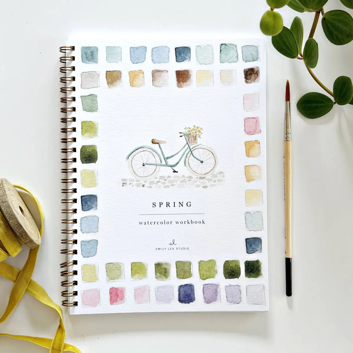 Watercolor Workbook - Spring - Emily Lex - emily lex studio