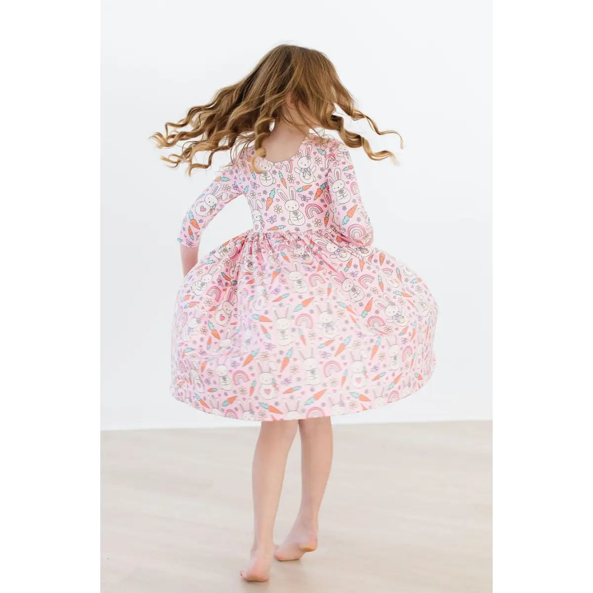 Pocket Twirl Dress - Springtime Bunnies - Easter - Mila & Rose ®