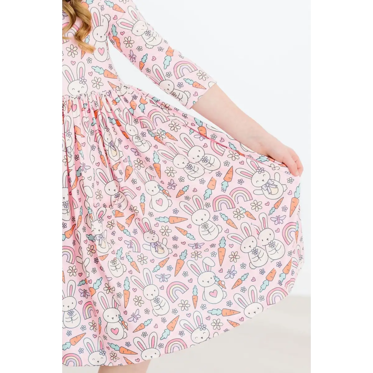 Pocket Twirl Dress - Springtime Bunnies - Easter - Mila & Rose ®