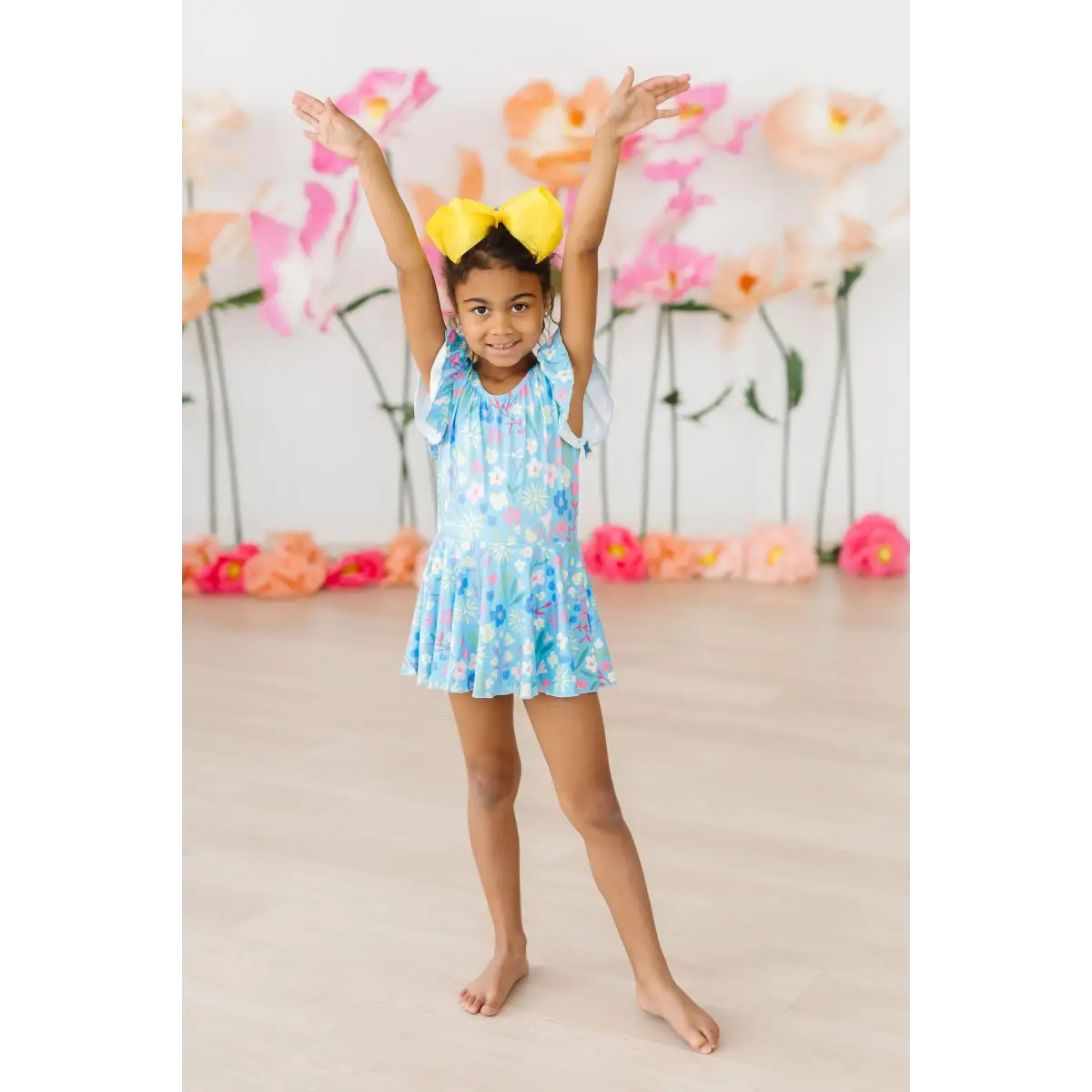 Twirl Leotard with Skirt - Springtime Splendor - Mila & Rose ®