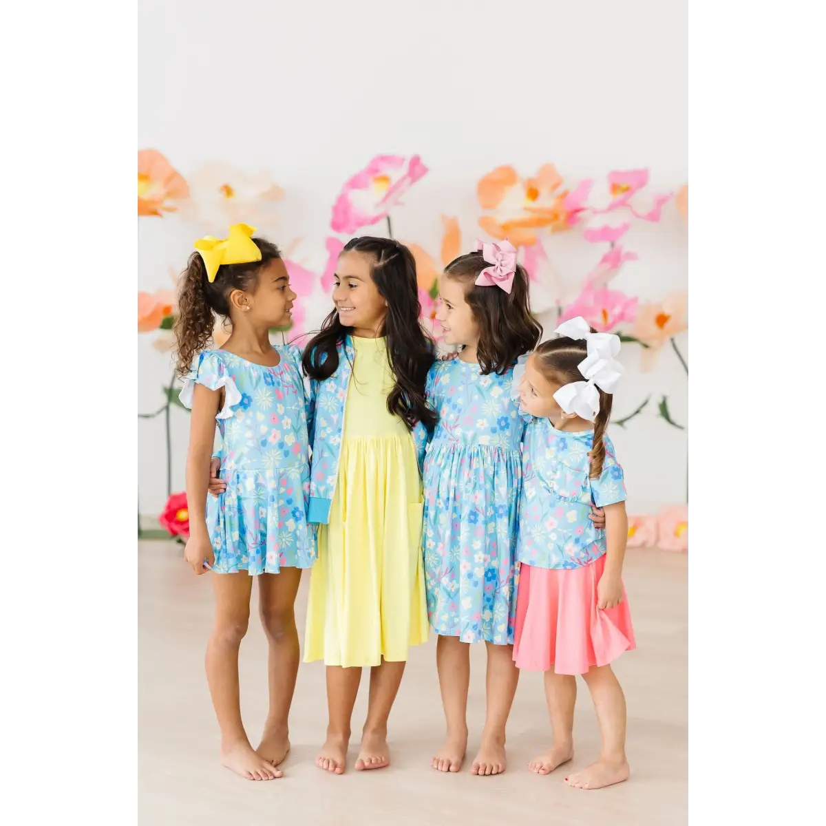 Twirl Leotard with Skirt - Springtime Splendor - Mila & Rose ®