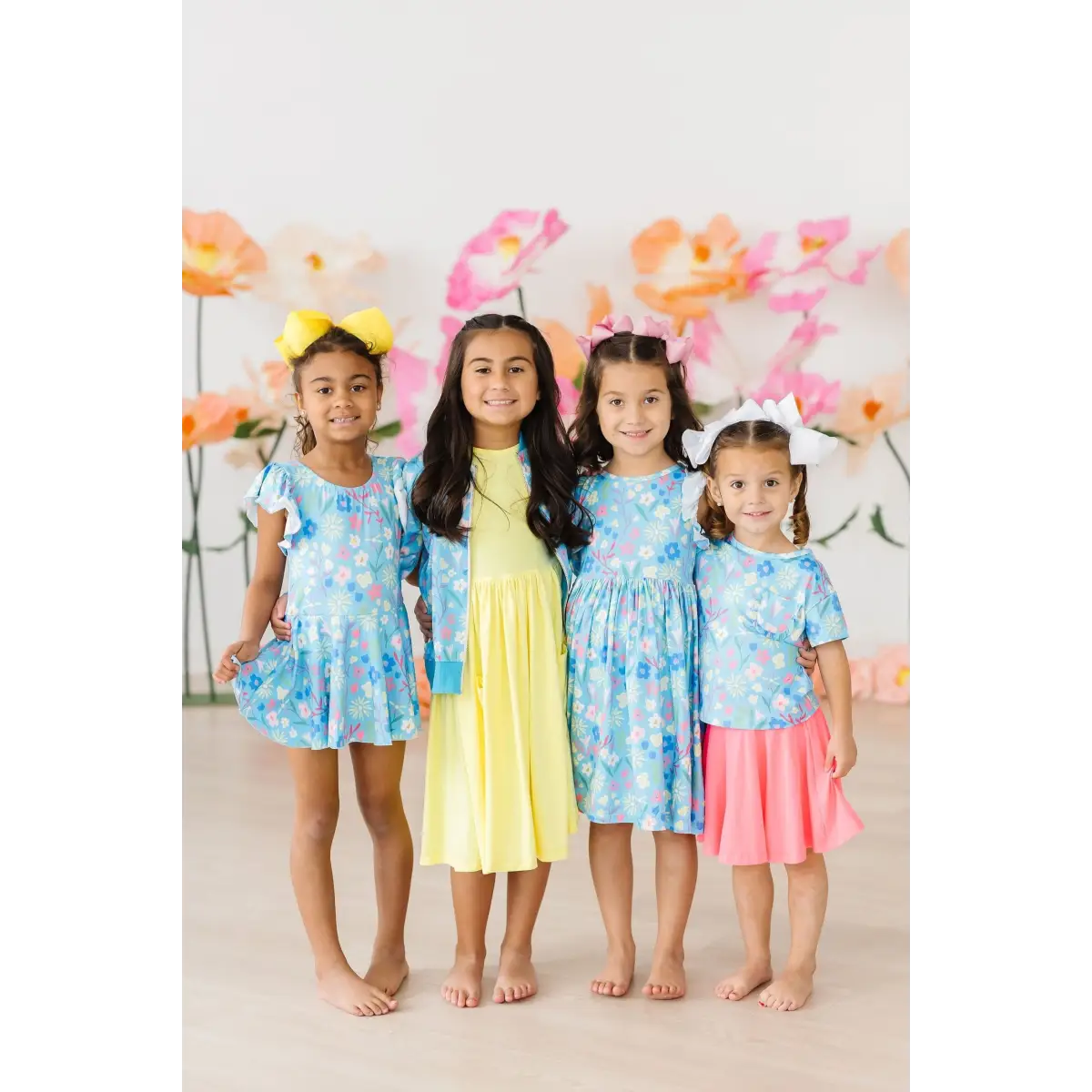 Twirl Leotard with Skirt - Springtime Splendor - Mila & Rose ®