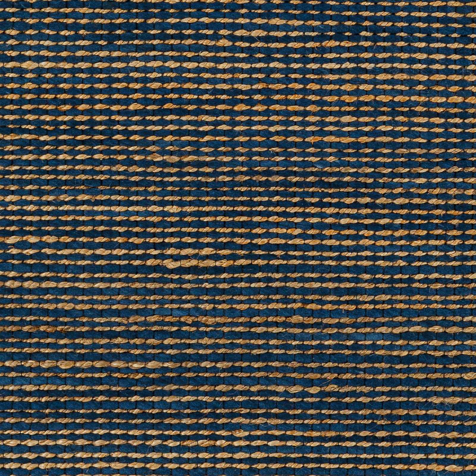 Navy Wool Jute Area Rug - Boutique Rugs