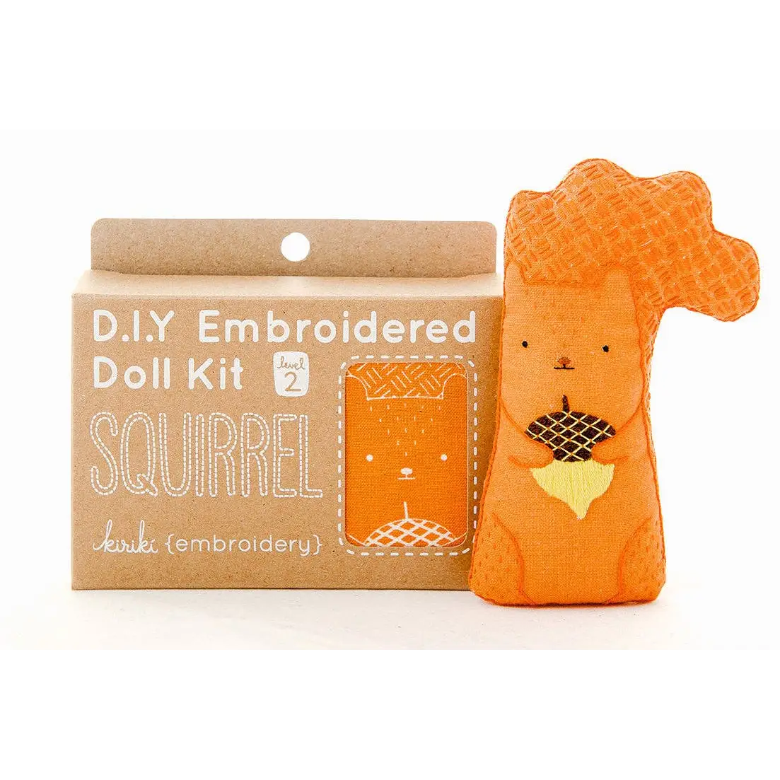 Squirrel - Embroidery Kit - Kiriki Press