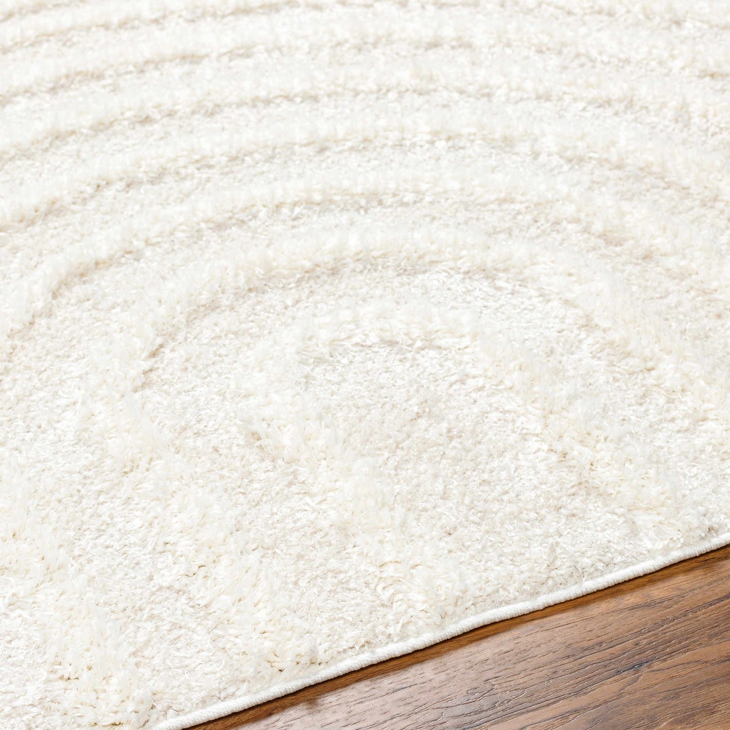 Arnel Cream Area Rug - 2’7’’ x 7’3’’ Runner - Boutique Rugs